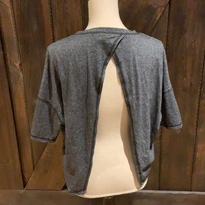 Rebel Rogue open back t-shirt